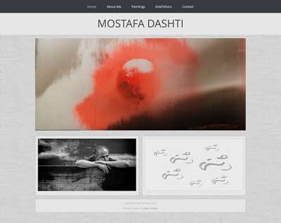 Client: Mostafa Dashti<br/>Tehran, Iran<br/><br/>Business: Contemporary Iranian Painter.